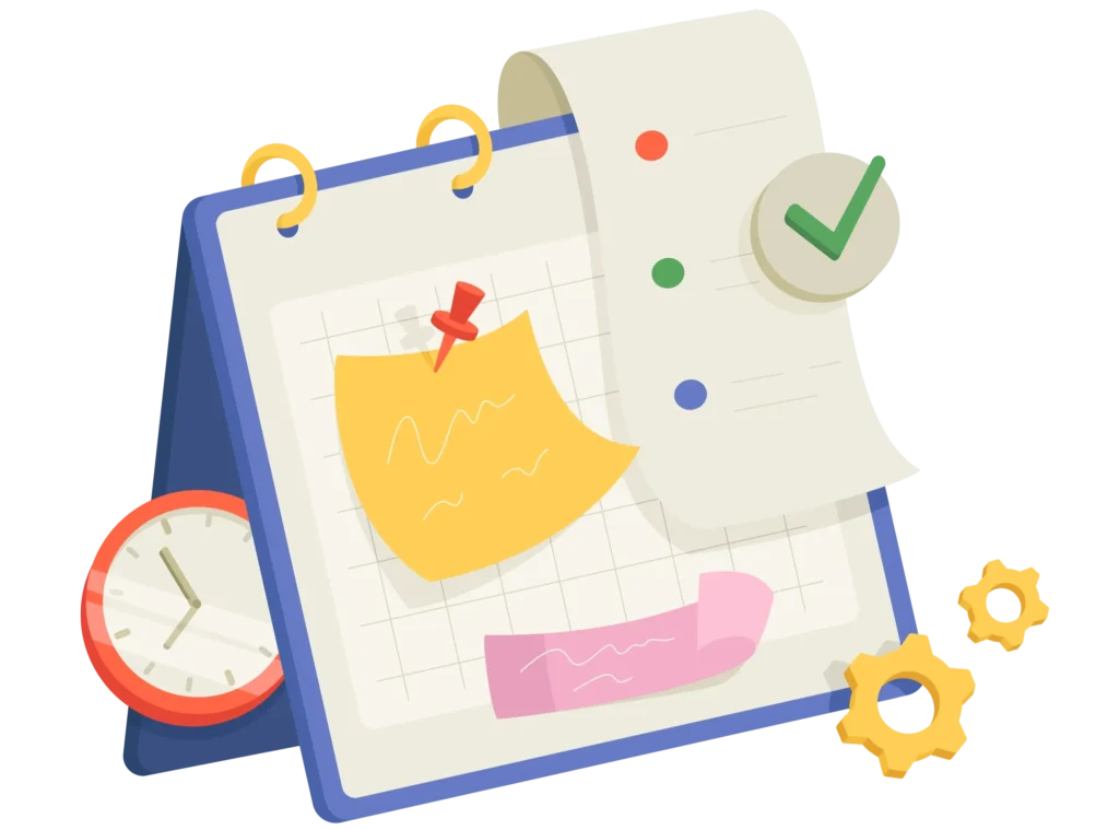 Calender step 3